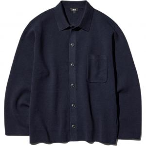 UNIQLO Куртка мужская темно-синяя, Navy Blue