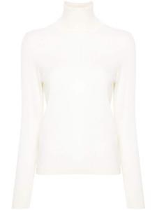 Allude свитер тонкой вязки, белый