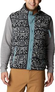 Columbia мужская жилет Helvetia, Black Geo Print/Metal
