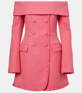 Мини-платье из крепа Монтана Rebecca Vallance, Rose