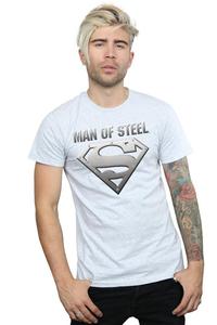 Футболка со щитом Супермена «Человек из стали» DC Comics, серый