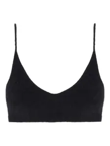 Вязаный топ без рукавов Laneus, черный