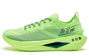 QIAODAN Feiying PRO YOUNG детские беговые кроссовки Flying Shadow Green Abyss Green для подростков