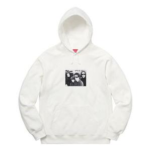 Толстовка fw19 week 4 x the velvet underground hooded sweatshirt Supreme, белый