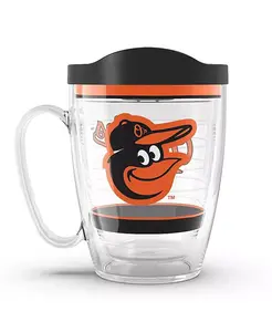 Кружка Baltimore Orioles Traditional Classic объемом 16 унций Tervis Tumbler, multi