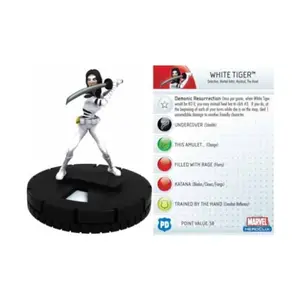 Белый Тигр (U), Marvel HeroClix - Incredible Hulk - Singles