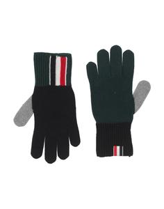 Перчатки Thom Browne, зеленый