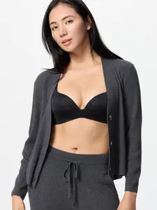 Бюстгальтер 3d-фиксация Uniqlo, черный