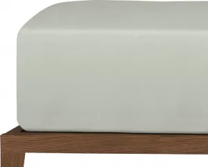 Простыня на резинке Uncover by New Jersey | Премиальный трикотаж | 100% расчесанный хлопок | | Высота матраса до 22 см | для матрасов размером от 180x200 см до 190x200 см | Серебро Schiesser