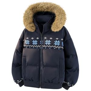 Пуховик Unisex WARRIOR, темно-синий