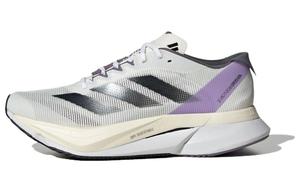 Adidas Adizero Boston 12 Кроссовки Женские, Белый/Яркий Конкорд/Аквамарин/Черный