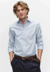 Полосатая формальная рубашка burton Bläck, Lt Blue Stripe