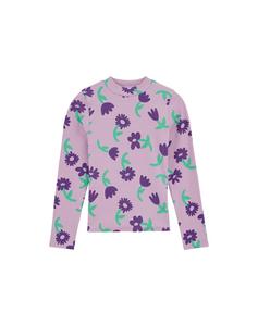 Лонгслив WE Fashion, Light purple/Dark purple