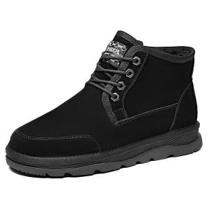 KAISER Ботинки Warm Wear-Resistant Cushioning Coverage Short Snow Boots Men's Black