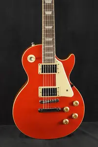 Epiphone Les Paul Standard 50-х годов, однотонная верхняя крышка, кардинально-красный, с сумкой для переноски