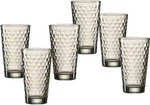 Ritzenhoff & Breker Бокалы для лонг-дринков "Фаво, 6 шт.", (набор, 6 шт.), 350 мл Ø 8,4х14,2 см, коричневый