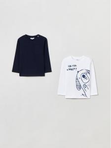 Комплект из 2 блузок стандартного кроя Ovs, мультиколор