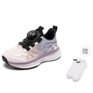 HOBIBEAR Детские кроссовки с амортизацией и износостойкостью, розовые, фиолетовые