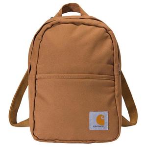 Carhartt Миниатюрный унисекс рюкзак из полиэстера коричневого цвета, Brown
