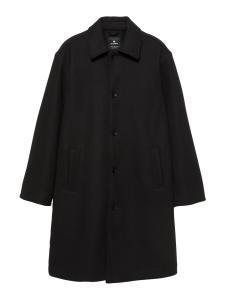 Пальто межсезонное Pull&Bear, черный