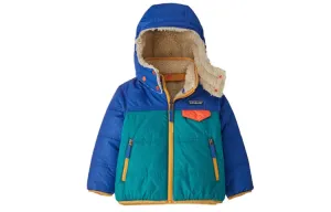 Детская толстовка Tribbles реверсивная для малышей Patagonia, waterfall зеленый/casg