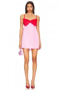 Лучшее мини-платье с бантом Show Me Your Mumu, мультиколор