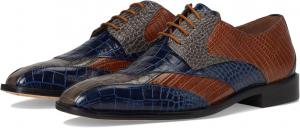 Оксфорды Stacy Adams Men's Tristano Bike Toe Lace-Up, Gray Multi