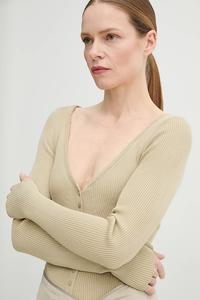 Кардиган с добавлением шелка Gili Herskind, бежевый