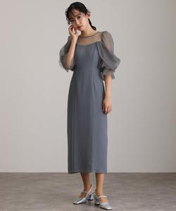 Вечернее платье для свадебной церемонии, платье для приглашения, платье для торжественного случая, платье для вечеринки после свадьбы Pourvous, цвет Ash Navy