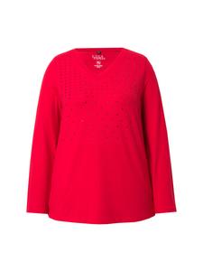 Лонгслив Ulla Popken Longsleeve, цвет salsa