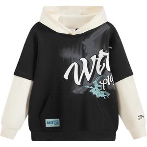 Толстовка унисекс с капюшоном, средней толщины Anta, basic черный