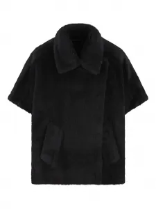 Куртка с короткими рукавами Max Mara, черный