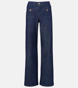 Лотта Tailorless джинсы с завышенной талией и расклешёнными штанинами 7 For All Mankind, Halona