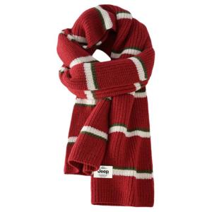 Jeep Вязаный шарф унисекс, Red