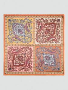 Шарф Cuatro Paisley Mango, Beige Khaki