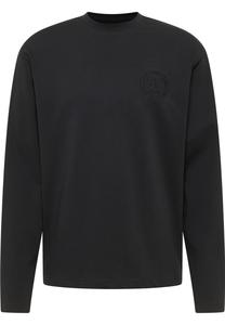 MUSTANG Футболка 'Amarillo' в черном цвете