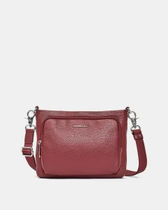 Бордовая квадратная сумка через плечо Mandarina Duck