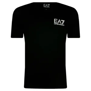 Футболка стандартного кроя Ea7, черный