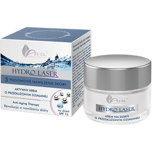 Крем для лица длительного действия на день с spf15, 50 мл Ava Hydro laser