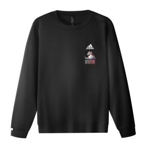 Adidas Свитшот унисекс черный