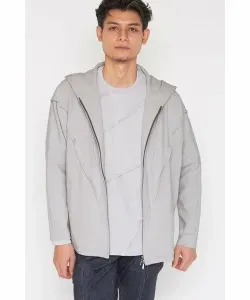 Худи большого размера "Торнадо Март" Tornado Mart, цвет Light Gray