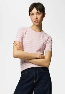 Базовая футболка pcruka Pieces, Roseate Spoonbill