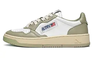 Кроссовки AUTRY Medalist Low-top Leather Sneakers, зеленый