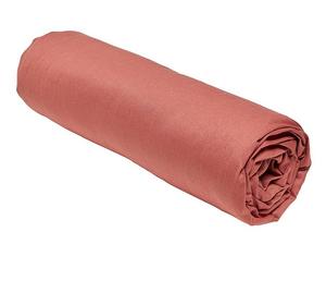 Обычная простыня на резинке Today ESSENTIAL, красный - 90 х 23 х 200 см