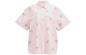 Рубашка женская розовая Coach