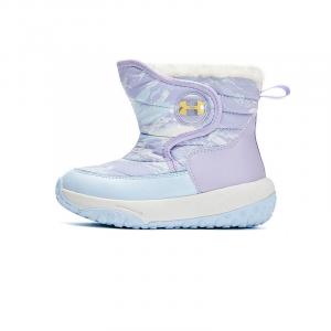 Детские утепленные ботинки Under Armour, светло-фиолетовый/светло-голубой