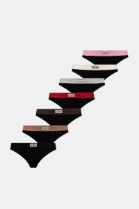 Трусы-комбинация из 7 штук Karl Lagerfeld, черный