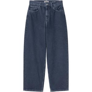 Женские джинсы FW24, цвет «Воздушный калейдоскоп», средней прямой посадки, цвет «Воздушный калейдоскоп» Carhartt Wip, air force синий