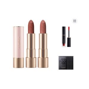 Легкие шимерные помады матовые легко растушевываются осветляют тон натуральные Carslan