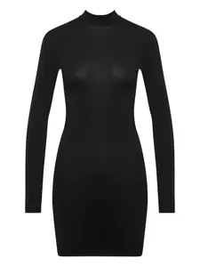 Платье мини с открытой спиной Maison Close, черный